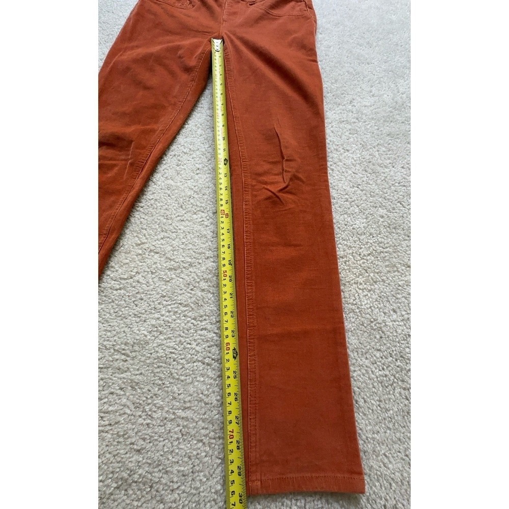 Anthropologie Pilcro Brown High Rise Skinny Corduroy Pants Size 28 - Picture 8 of 10